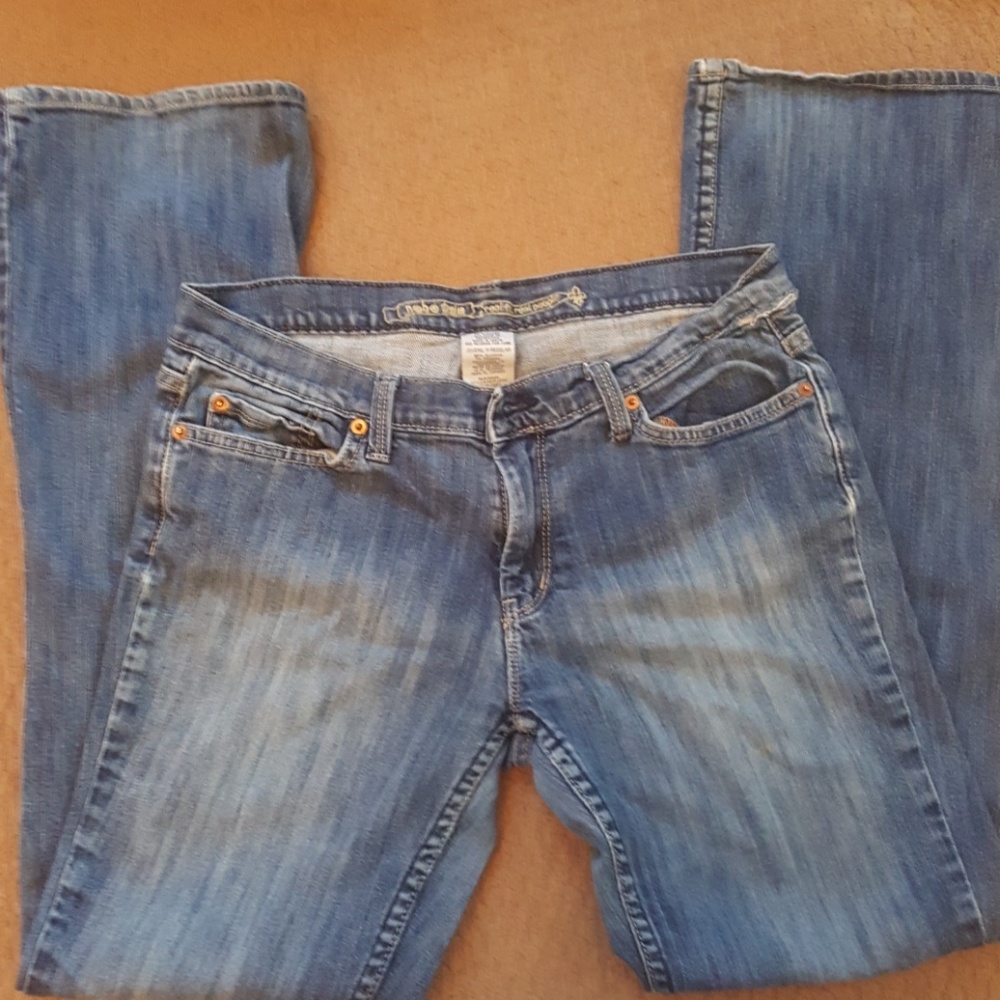 Nobo jeans sz junior 11 weathered look